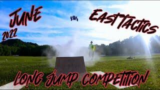 East Tactics June 114ft long jump competition. not the longest jump but with style & fpv drone angle