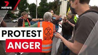 Fed up motorists turn on peak-hour protesters in Melbourne | 7NEWS