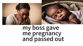 My boss got me pregnant and passed away. #relationshipconfessions #africanconfessions