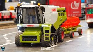 MEGA RC TRUCKS, RC EXCAVATOR AND RC EQUIPMENT WORKING AT HOBBY FAIR LEIPZIG 2024