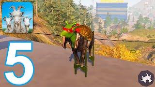 Goat Simulator 3 Mobile - Gameplay Walkthrough Part 5 - SUBURBSVILLE (iOS, Android)