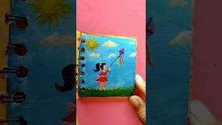 Relaxing mini sketch book painting#art#satisfying#painting#shorts#viral,Manahil Art Academy