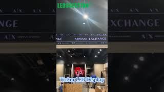Custom Ticker LED Display