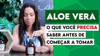 CUIDADO! Você pode estar tomando Aloe Vera ERRADO! NUTRI na LATA com Erika Rodrigues