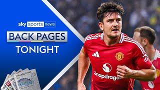 Harry Maguire rescues point for 10-man Man Utd | Carsley's England dilemma | Back Pages Tonight