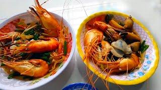 CẬN CẢNH MÒ CÁ MÒ TÔM BỘI THU | HÒA CẦN GIỜ VLOG