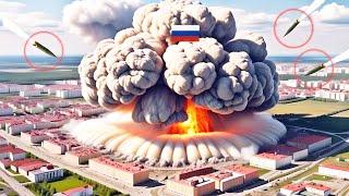 happened 3 seconds ago! goodbye Putin, Russian airbase weapons depot has been bombed by Ukraine