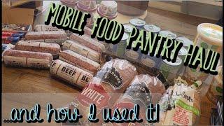 Weekly Mobile Food Pantry Haul.  Comparing 2 Locations! See How I Use The Food!