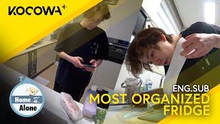 Kyuhyun Shows How He Keeps His Refrigerator Neat & Organized  | Home Alone EP535 | KOCOWA+