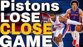 Pistons lose CLOSE Game vs Celtics #reaction #detroitpistons