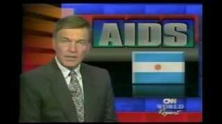 CNN World Report 1991 by Martin Wullich - Aids campaign - Nov 1991