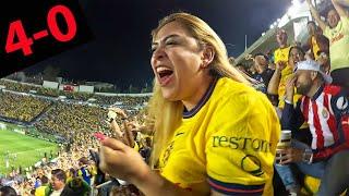 Mexico's Craziest Game (Club America vs Chivas 4-0) 