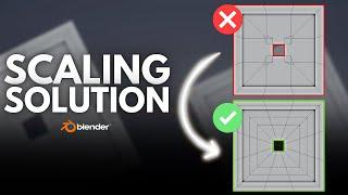 Learn this Scaling Solution in Blender!