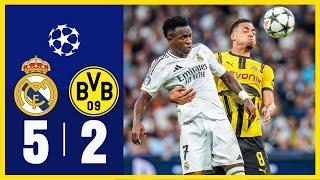 Real Madrid vs. Borussia Dortmund (5-2) | Eine gute Halbzeit reicht halt nicht… | FAZIT