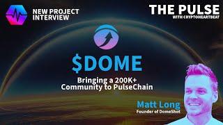 NEW PROJECT INTERVIEW - Matt Long, Founder of DomeShot