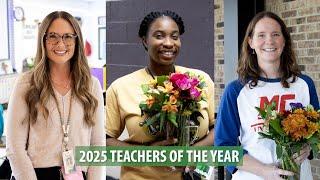 2025 CMCSS District Teachers of the Year