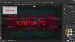 Cyber PC YT cover SpeedArt #2 - Nik Graphics