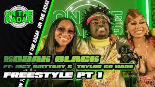 The Kodak Black "On The Radar" Freestyle (PART 1) Featuring Just Brittany & Taylor So Made