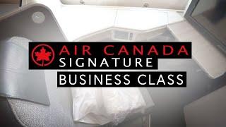 Air Canada 787 Signature Business Class