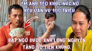 "Bất Ngờ Anh Long VK Mỹ Tặng Số Tiền Lớn 10 Triệu.Cho Anh Tèo Cưa Cây Té G/ãy Cỗ ra đi mãi mãu