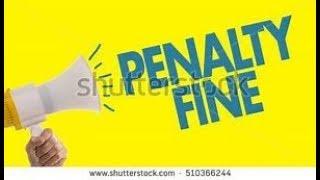 fine and penalty