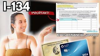 HOW TO FILL OUT I-134 (2025 Edition) | K1 Fiancé Visa | Step-by-Step Tutorial