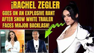 RACHEL ZEGLER TAKES A STAND Against WOKE SNOW WHITE Haters!