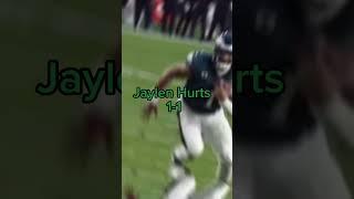 Patrick Mahomes VS Jaylen Hurts