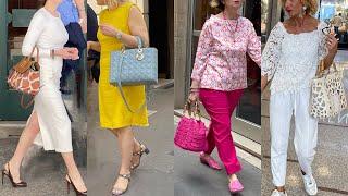 ITALIAN ELEGANT OUTFITS TRENDS JULY 2024 | MILAN STREET FASHION | HOW TO LOOK STYLISH THIS SUMMER