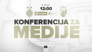 Konferencija za medije pred 9. kolo SLS FK Partizan - FK Crvena zvezda