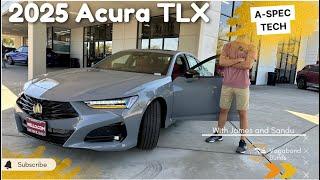 The new 2025 Acura TLX A Spec Tech AWD