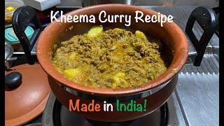 Indian Kheema Recipe | Curried Mince Meat | Curried Soya Mince | Authentic Indian Curry Recipe