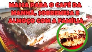 Massa deliciosa para o café da manhã, sobremesa e almoço com a família .