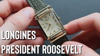 Function at it's Finest, 1955 Longines "President Roosevelt" with Guilloché dial