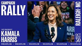 Rally in Raleigh, NC with Vice President Kamala Harris