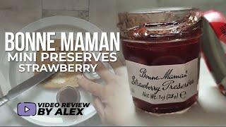 Bonne Maman Mini Preserves   Strawberry Video Review by Alex