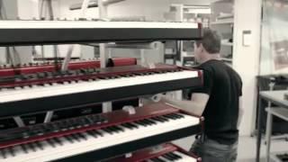 Clavia Nord Keyboard Swedish Factory Tour