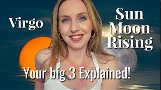 VIRGO Sun, Moon & Rising Sign Differences | Your BIG 3 Explained | Hannah's Elsewhere