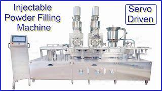 Injectable Powder Filling Machine, Injectable Vial Filling Machine