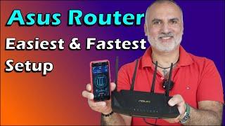 Setup Asus Router with your Smartphone using Asus App easiest and fastest way