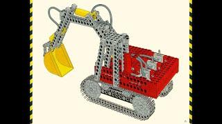 LEGO Technic 8851, Markoló - építési útmutató