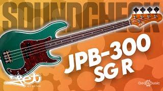 SOUNDCHECK JET Guitars JPB-300 Bass, Green | Gear4music Guitars