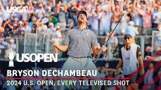 Bryson DeChambeau 2024 U.S. Open Victory at Pinehurst No. 2 | Every Televised