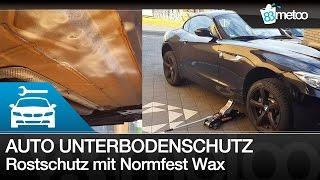 Auto Unterbodenschutz selber machen | Unterbodenversiegelung mit Wachs | Normfest Bottom Guard Wax