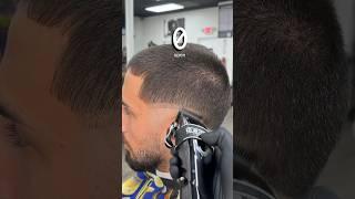 The best way to do a mid fade  - Haircut Barber Tutorial #fade #barbervideos