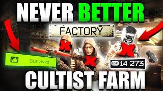 PVE CULTIST FACTORY IS INSANE NOW! Escape From Tarkov PVE Event