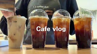 Sub) cafe vlog / 드디어 봄이 왔다/ 카페 브이로그 / 카페알바 브이로그 / 개인카페 브이로그 / 카페브이로그 / 알바 브이로그 / korean cafe