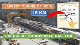 Rishikesh Karnprayag Rail line | Chardham Railway Project | Railway construction | Papa Construction