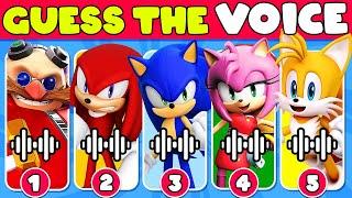 Guess The Sonic the Hedgehog 3 Characters by Voice  Sonic the Hedgehog 3 Movie Quiz