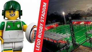 How To Make The Worlds Largest LEGO Rugby Stadium in the WORLD!